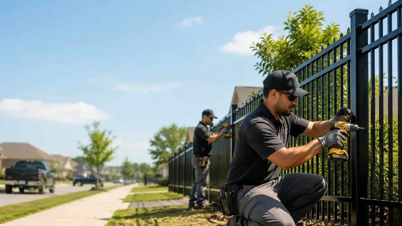 Metal Fence Installation in Rumford, ME